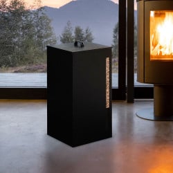 Boite à granulés de bois et pellets - Capacité de 45 kg