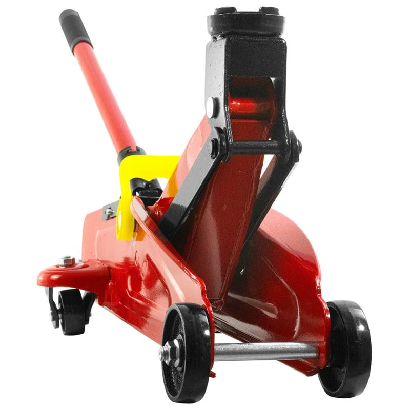 Cric rouleur hydraulique 2 tonnes avec mallette