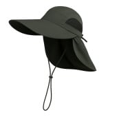 Chapeau caquette avec protection nuque et maille respirante - unisexe