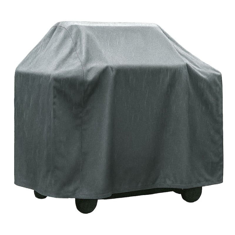 Housse de protection enduit PVC pour barbecue L120x70x70 cm