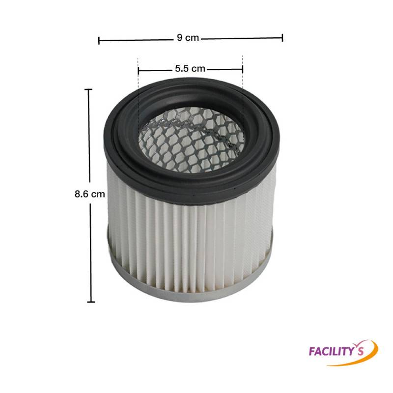 Kit filtre HEPA pour aspirateur à cendres 4L