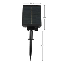 Renne lumineux solaire 180 cm - IP44