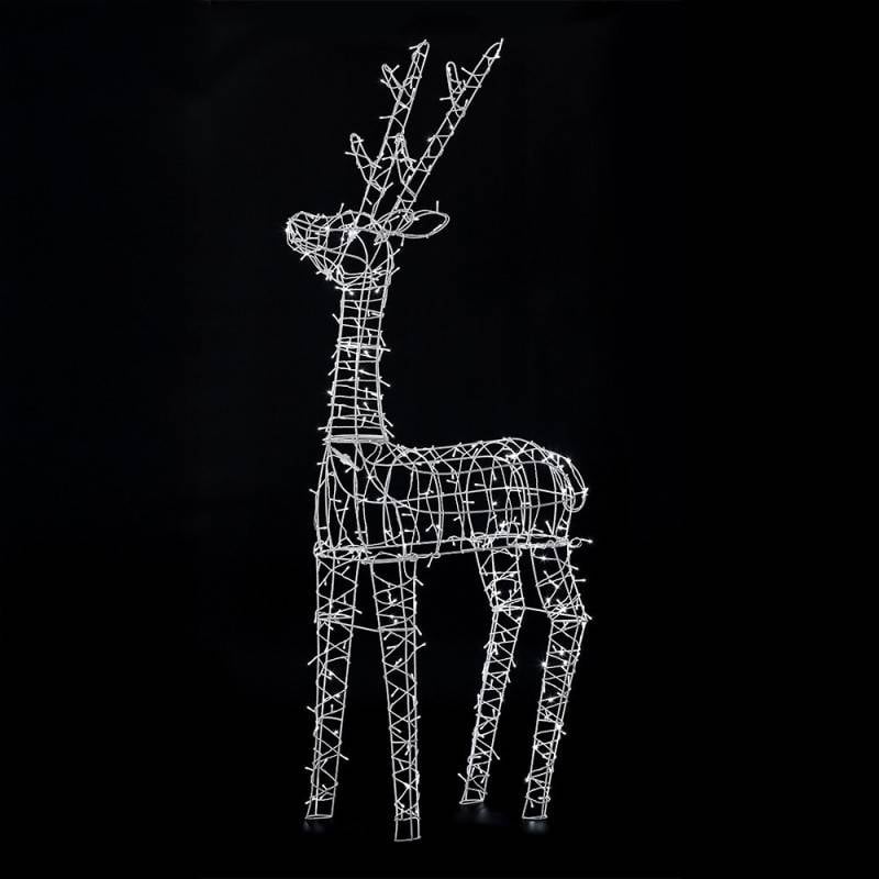 Renne lumineux solaire 180 cm - IP44