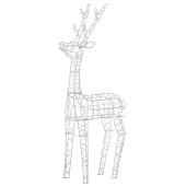 Renne lumineux solaire 180 cm - IP44 Renne lumineux solaire 180 cm - IP44