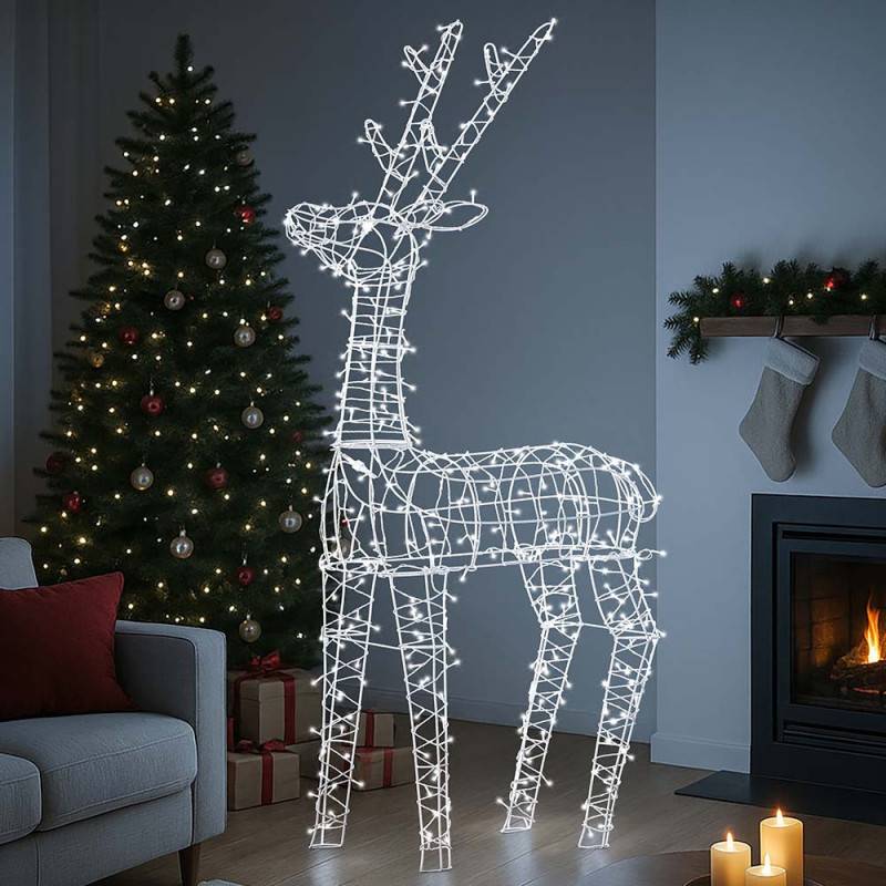 Renne lumineux solaire 180 cm - IP44