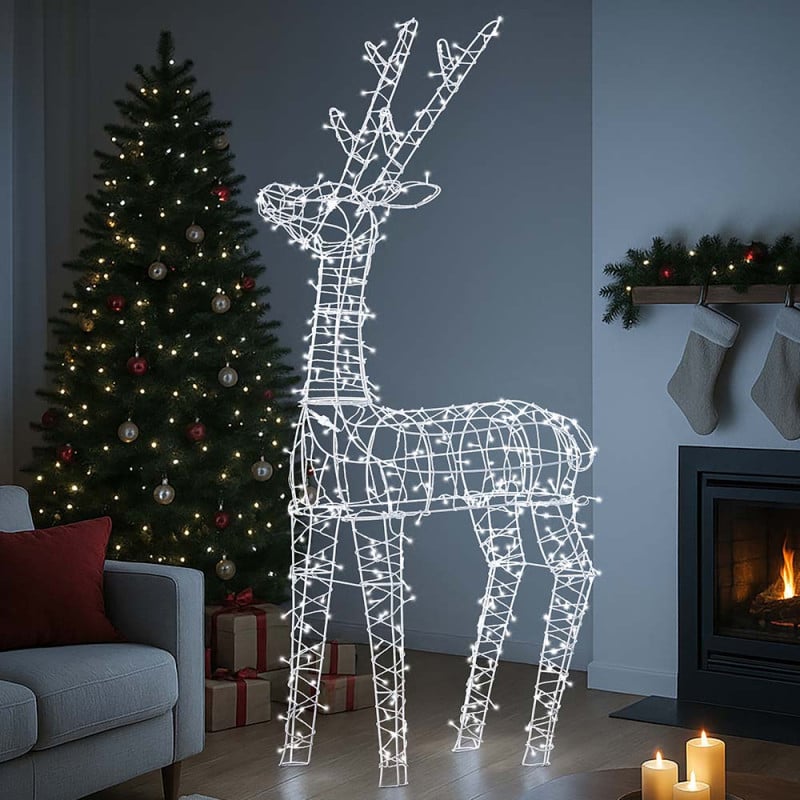 Renne lumineux solaire 180 cm - IP44 Renne lumineux solaire 180 cm - IP44