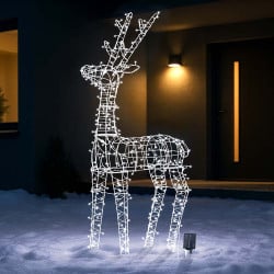 Renne lumineux solaire 180 cm - IP44