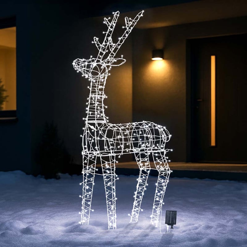 Renne lumineux solaire 180 cm - IP44 Renne lumineux solaire 180 cm - IP44