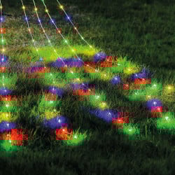 Étoile filante électrique cascade 3 m - multicolore - IP44