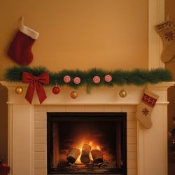 Guirlande de Noël en sapin artificiel personnalisable 500 cm