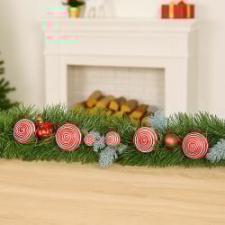 Guirlande de Noël en sapin artificiel personnalisable 500 cm