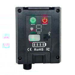 Panneau solaire USB avec télécommande 1200 mAh pour guirlande LED jusqu'à 1000 L