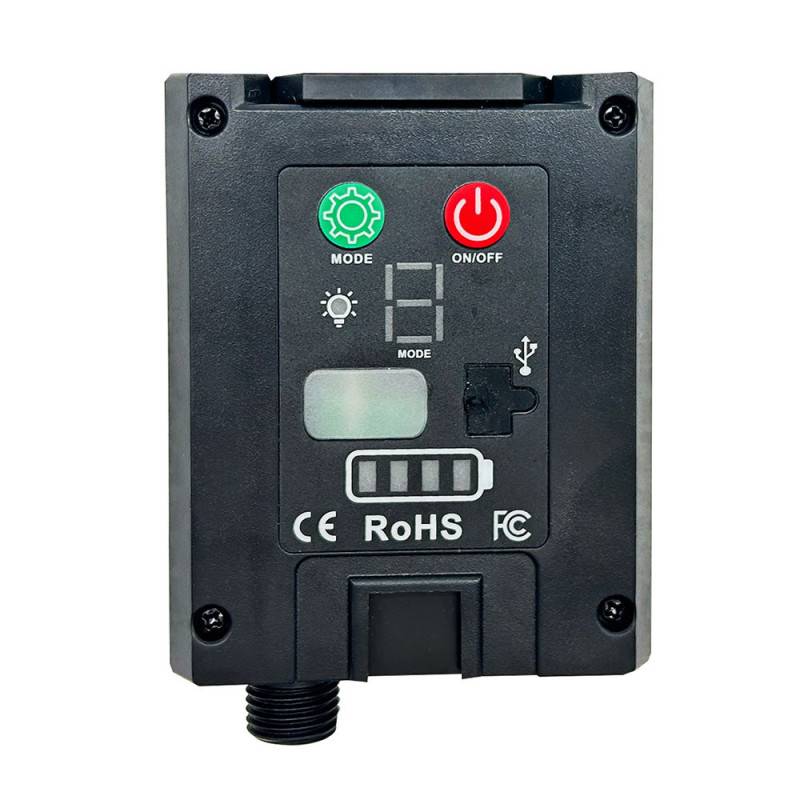 Panneau solaire USB avec télécommande 1200 mAh pour guirlande LED jusqu'à 1000 L