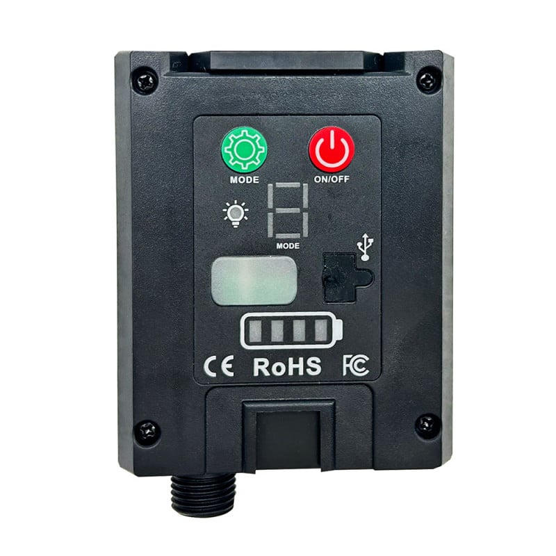 Panneau solaire USB avec télécommande 1200 mAh pour guirlande LED jusqu'à 1000 LEDs Panneau solaire USB avec télécommande 1200 mAh pour guirlande LED jusqu'à 1000 LEDs