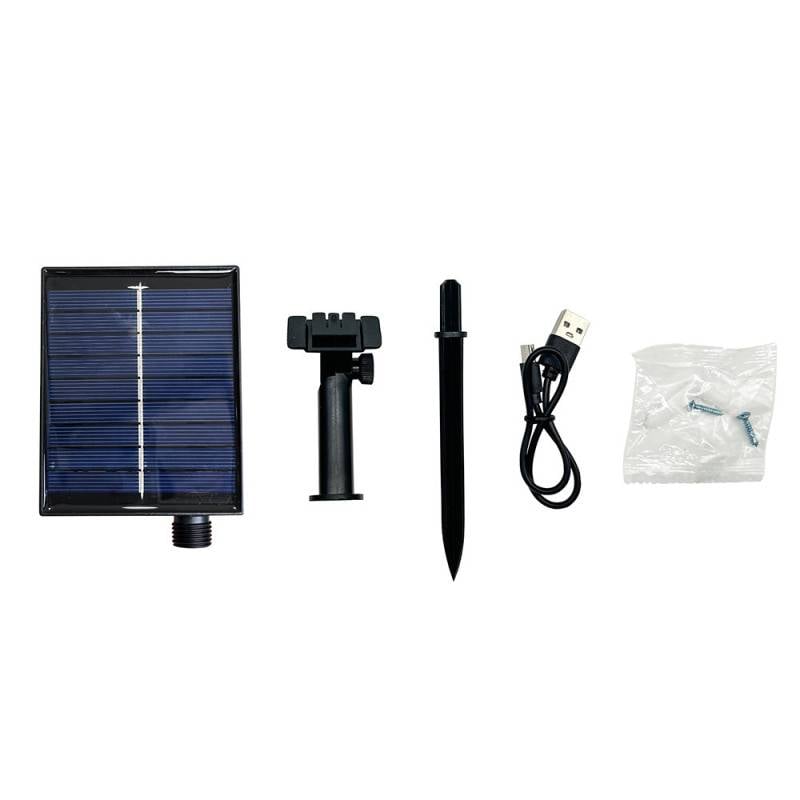 Panneau solaire USB avec télécommande 1200 mAh pour guirlande LED jusqu'à 1000 L