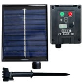 Panneau solaire USB avec télécommande 1200 mAh pour guirlande LED jusqu'à 1000 LEDs Panneau solaire USB avec télécommande 1200 mAh pour guirlande LED jusqu'à 1000 LEDs