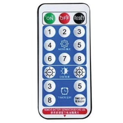 Panneau solaire USB avec télécommande 1200 mAh pour guirlande LED jusqu'à 1000 L