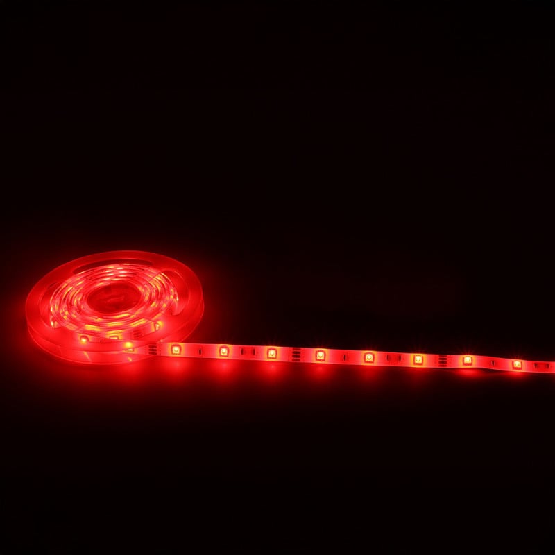 Ruban lumineux LED multicolore avec télécommande