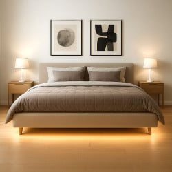 Ruban lumineux LED multicolore avec télécommande