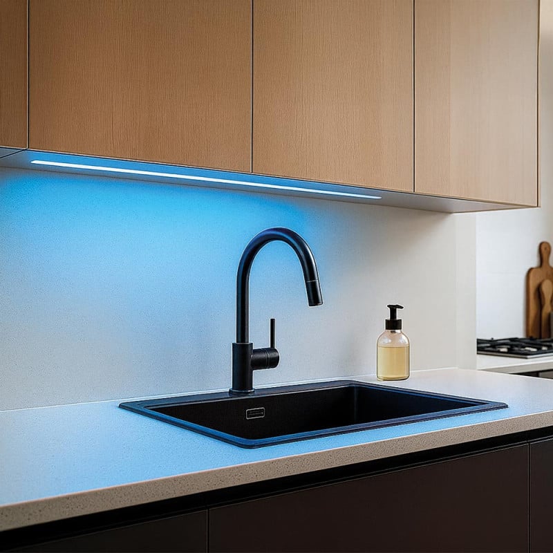 Ruban lumineux LED multicolore avec télécommande