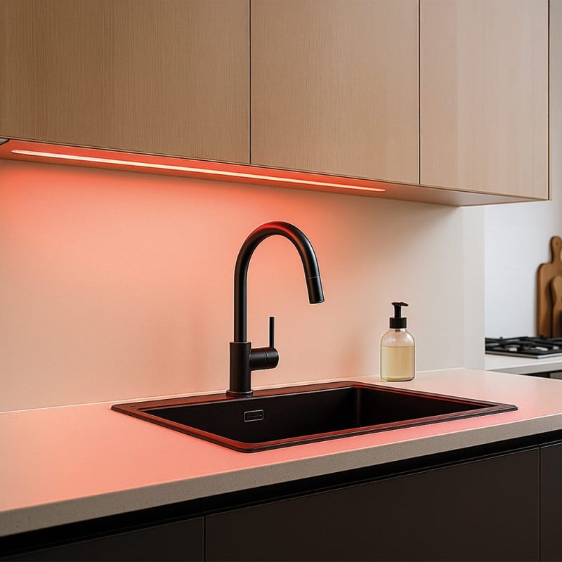 Ruban lumineux LED multicolore avec télécommande