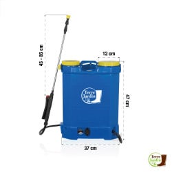 Pulvérisateur électrique reconditionné 16 litres 4,5 bars - batterie 12V 8AH aut