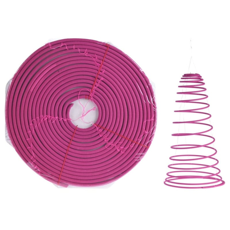 Encens spirale citronnelle à suspendre - Ø 20,8 cm