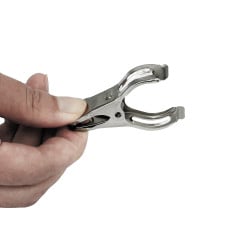 Lot 30 pinces à linge inox compactes et résistantes