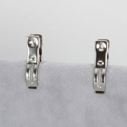 Lot 30 pinces à linge inox compactes et résistantes