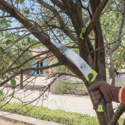 Scie à main multifonction avec 5 lames interchangeables