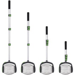 Ramasse Noix, châtaignes et marrons avec manche télescopique et ouverture latéra