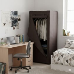 Armoire de rangement dressing 1 porte | Achat pas cher