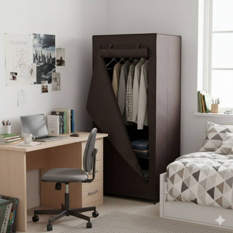 Armoire de rangement dressing 1 porte | Achat pas cher