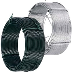 Bobine de fil de fer multifonction 50 m pour jardin et bricolage