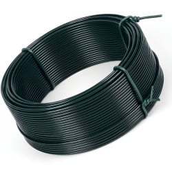 Bobine de fil de fer multifonction 50 m pour jardin et bricolage