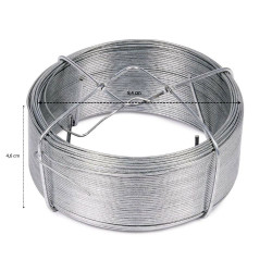 Bobine de fil de fer multifonction 50 m pour jardin et bricolage