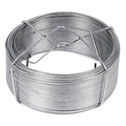 Bobine de fil de fer multifonction 50 m pour jardin et bricolage