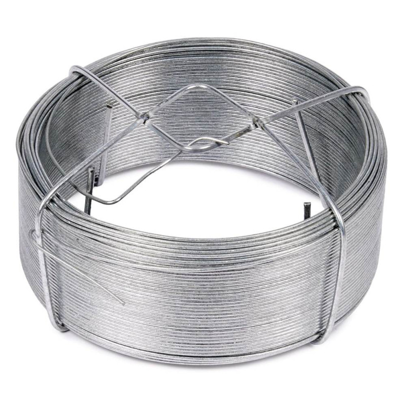 Bobine de fil de fer multifonction 50 m pour jardin et bricolage