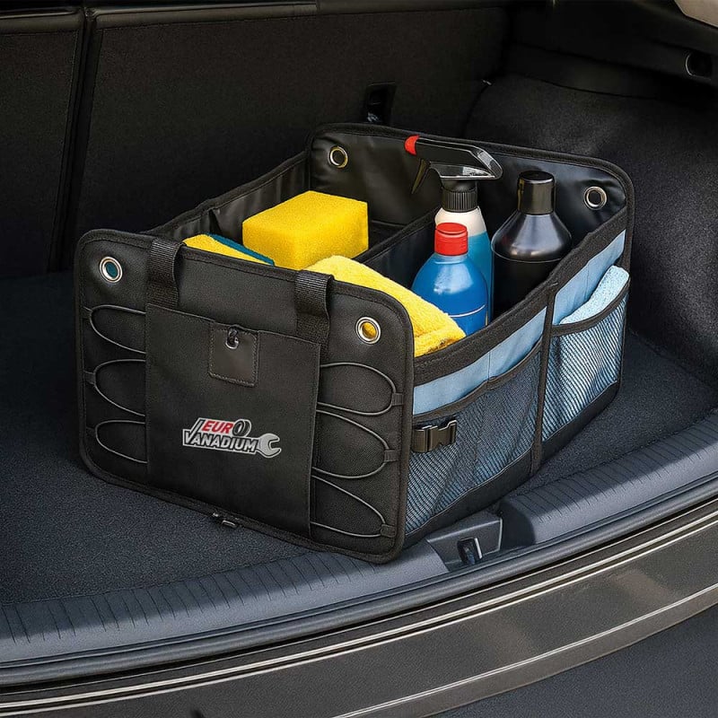 Organiseur de coffre voiture pliable 52x37x28 cm