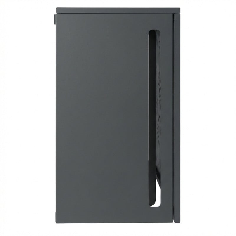 Cache climatiseur extérieur en acier galvanisé décoratif 105x90 cm