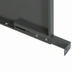 Cache climatiseur extérieur en acier galvanisé décoratif 105x90 cm