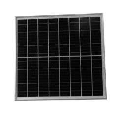 Ventilateur sur pied solaire et électrique 2-en-1 Ø41 cm