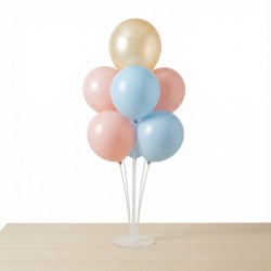 Kit arche à ballons 270 x 300 cm 87 pièces - set complet avec 2 supports de tabl
