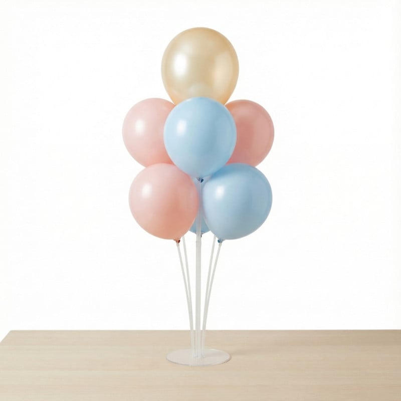 Kit arche à ballons 270 x 300 cm 87 pièces - set complet avec 2 supports de tabl