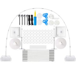 Kit arche à ballons 270 x 300 cm 87 pièces - set complet avec 2 supports de tabl