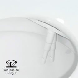 Kit bidet WC japonais sans électricité avec buse autonettoyante