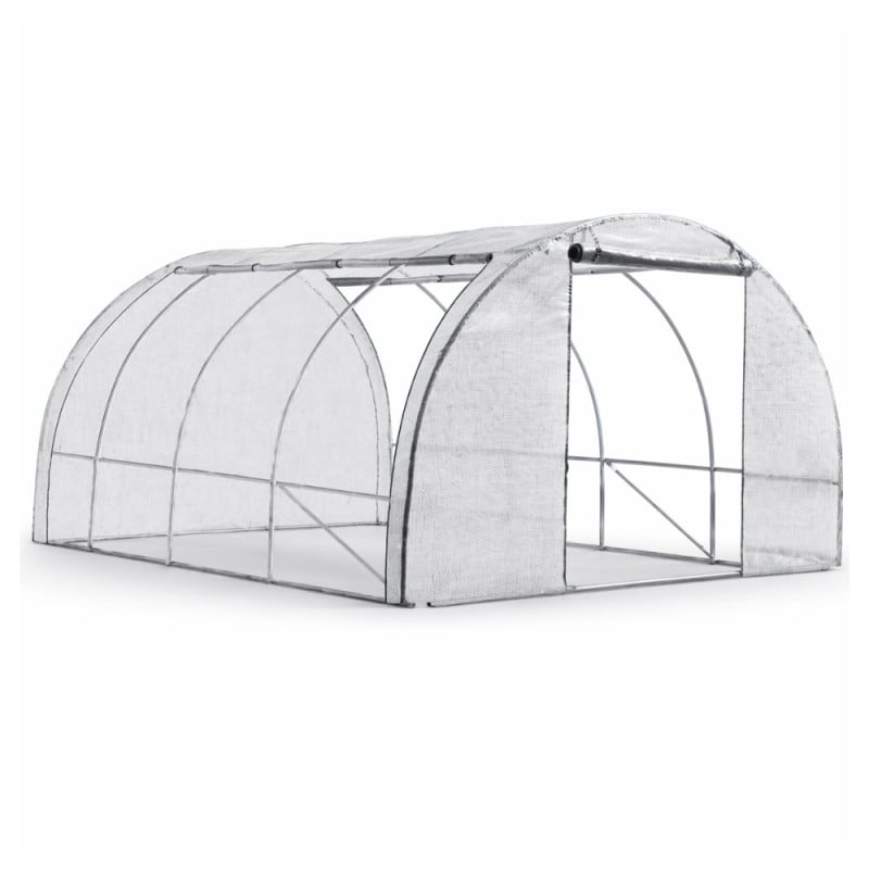 Serre tunnel 4 saisons 12m² - Protection toute l'année