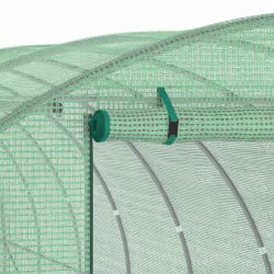Serre tunnel 24m² bâche renforcée - Jardin