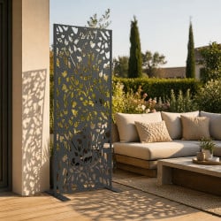 Panneau décoratif extérieur métal 160x60 cm