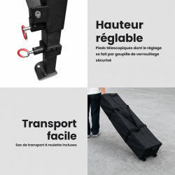 Tonnelle pliante 3x3 professionnelle | Chapiteau